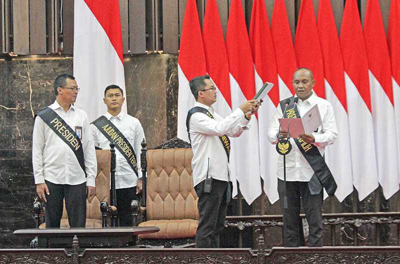 Prabowo Akan Sampaikan Pidato  Pertama Usai Dilantik Jadi Presiden