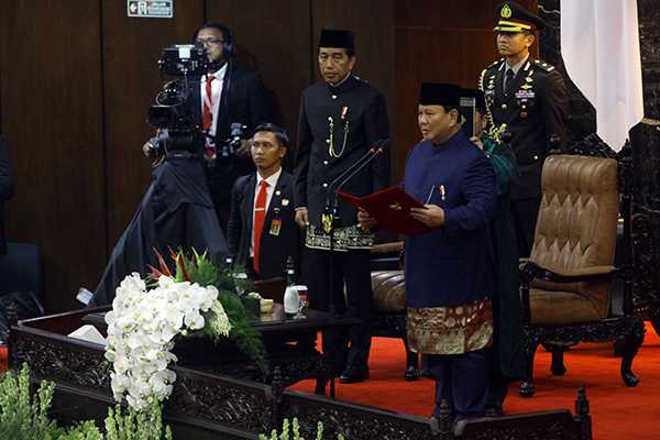 Prabowo dan Gibran Resmi Menjadi Presiden Dan Wakil Presiden