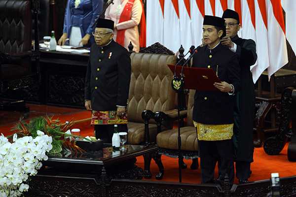 Prabowo dan Gibran Resmi Menjadi Presiden Dan Wakil Presiden 2