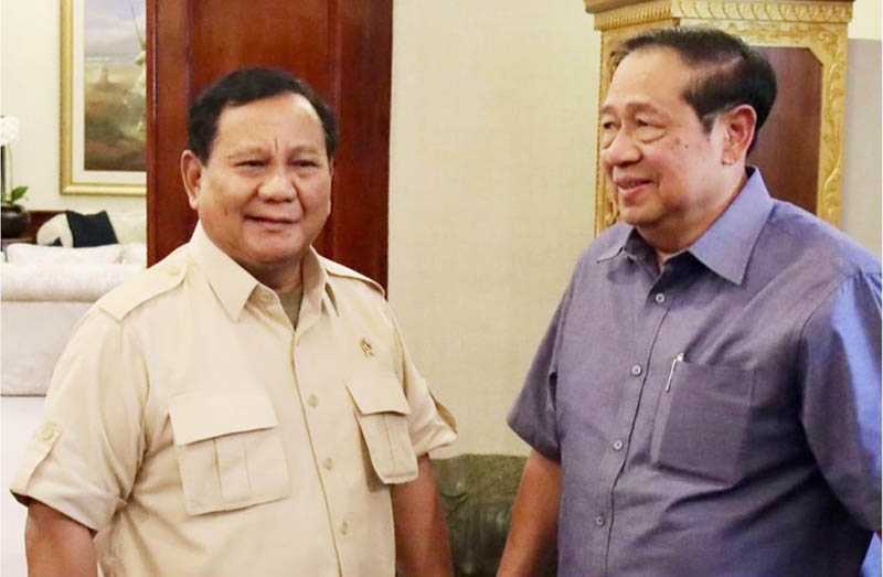 Prabowo dan SBY Bahas Tantangan Bangsa ke Depan