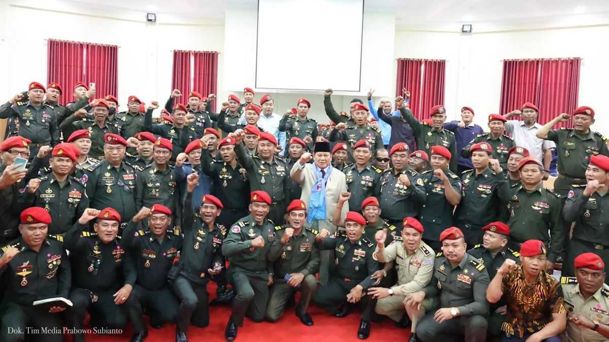 Prabowo Nostalgia Saat Kopassus Indonesia Latih Pasukan Khusus Kamboja