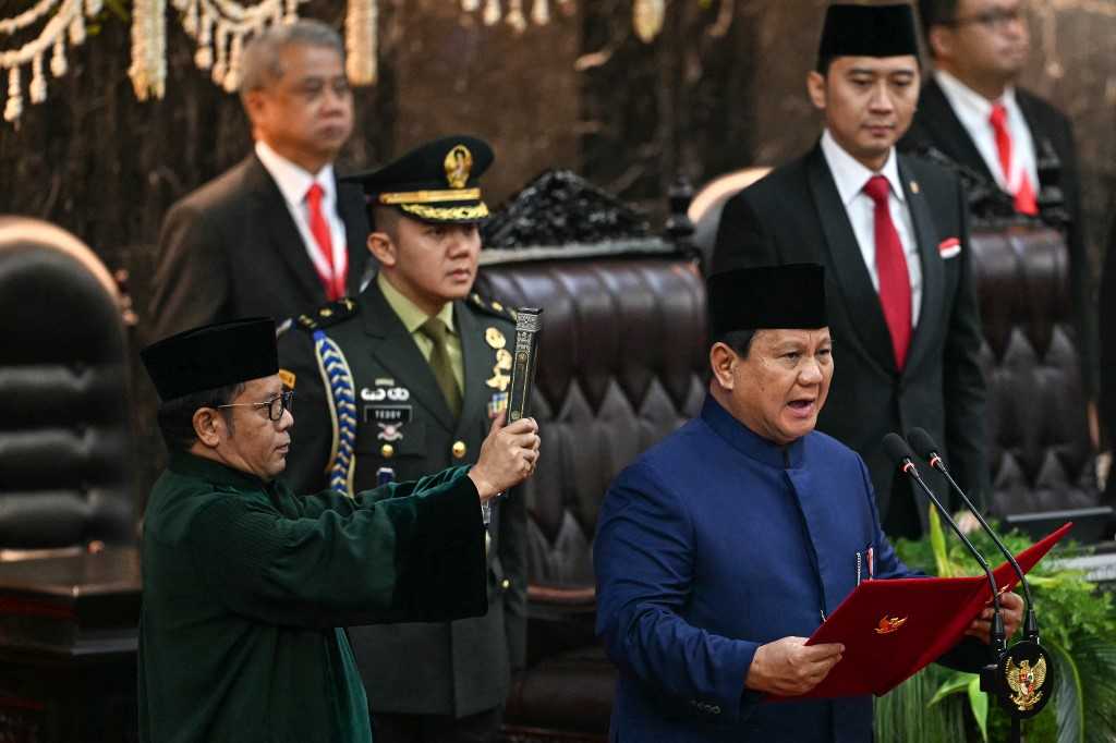 Prabowo Resmi Menjabat Sebagai Presiden Republik Indonesia