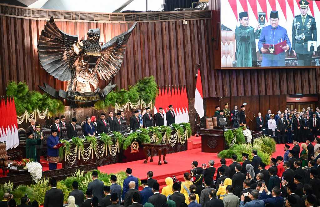 Prabowo Resmi Menjabat Sebagai Presiden Republik Indonesia 2