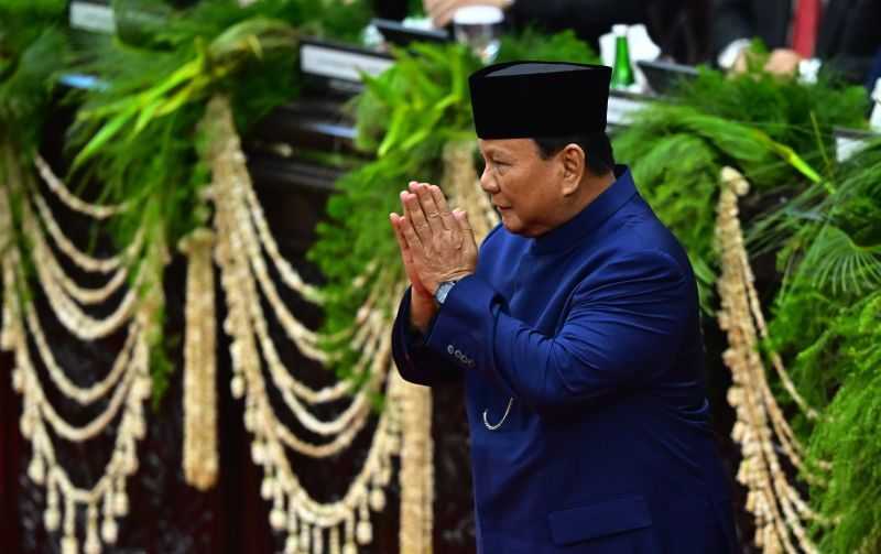 Prabowo Subianto Ucapkan Terima Kasih kepada Seluruh Presiden RI