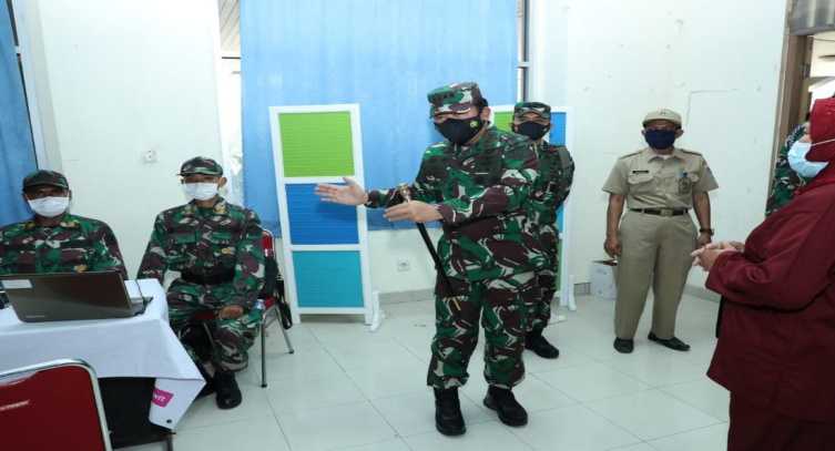 Prajurit TNI Tak Gentar Hadapi Covid