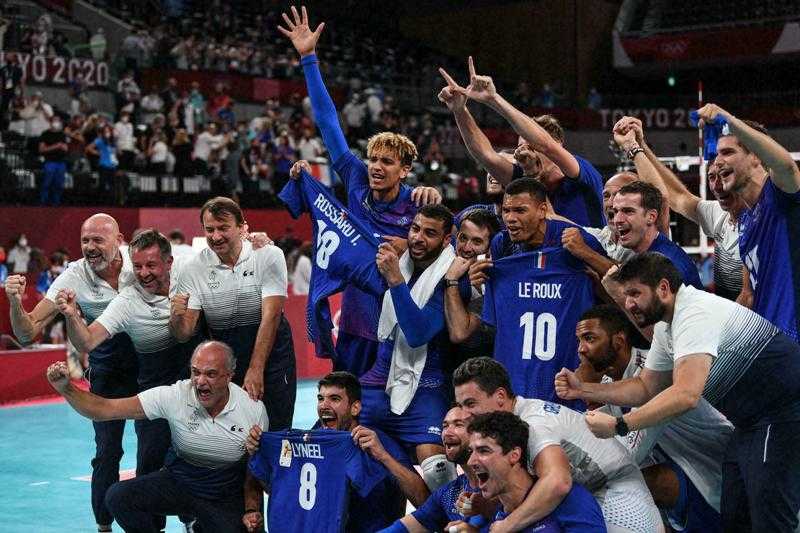 Prancis Rebut Emas Bola Voli Putra Olimpiade Tokyo