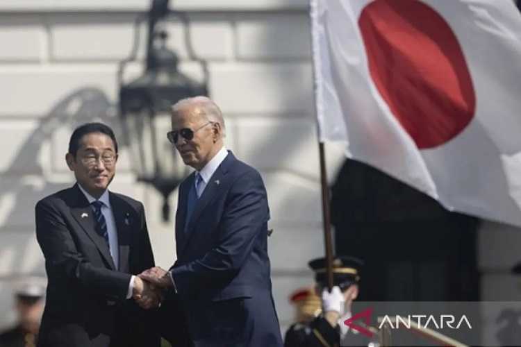 Presiden AS-PM Jepang Bahas Aliansi dan Keamanan Regional