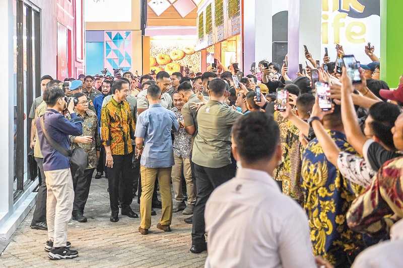 PRESIDEN BUKA JAKARTA FAIR 2023