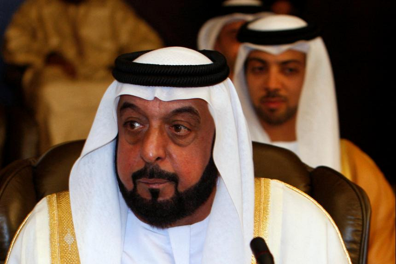 Presiden dan Penguasa UEA, Sheikh Khalifa bin Zayed, Wafat
