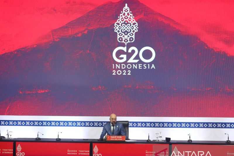 Presiden Dewan Eropa Sebut Kepemimpinan Jokowi di KTT G20 Sangat Baik
