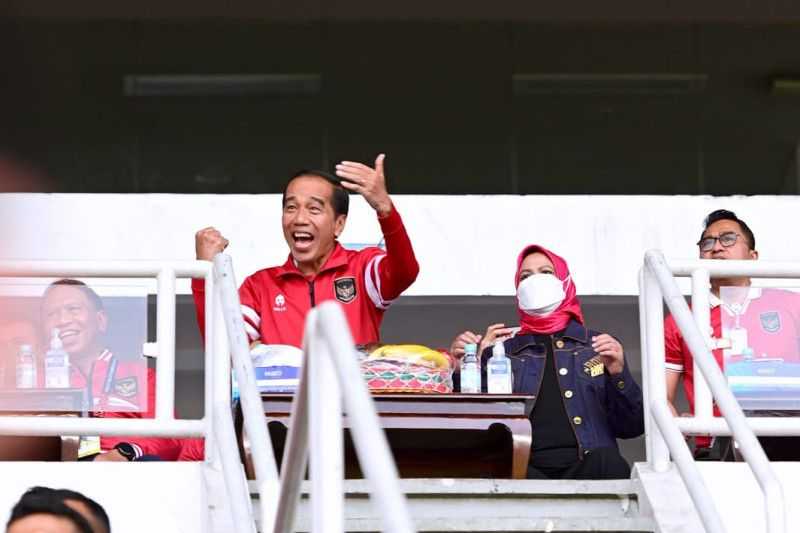 Presiden Doakan Timnas Indonesia Menang Lawan Brunei