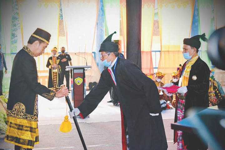 Presiden Hargai Kearifan Lokal di Kesultanan Buton