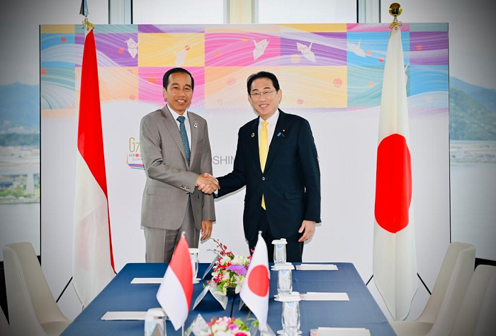Presiden Joko Widodo dan PM Fumio Kishida Bahas Peningkatan Kemitraan Indonesia-Jepang di Sejumlah Bidang