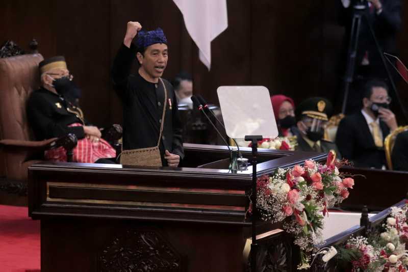 Presiden Joko Widodo Hadiri Sidang Tahunan MPR dan Sidang Paripurna DPR 1