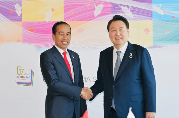 Presiden Joko Widodo Tekankan Sejumlah Kerja Sama Indonesia-Korea Selatan