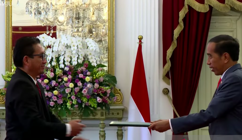 Presiden Joko Widodo Terima 11 Surat Kepercayaan Duta Besar Negara Sahabat