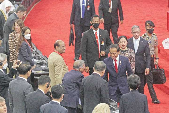 Presiden Jokowi Ajak Parlemen G20 Jadi Solusi Tantangan Global