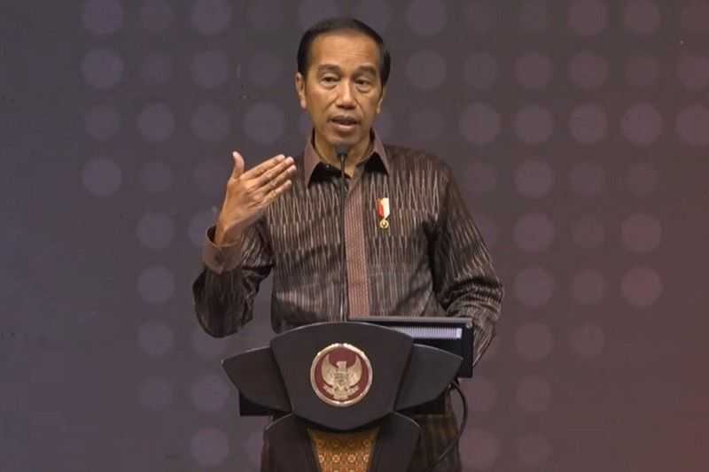 Presiden Jokowi Ajak Semua Pihak untuk Jaga Optimisme Saat Buka Trade Expo Indonesia 2022