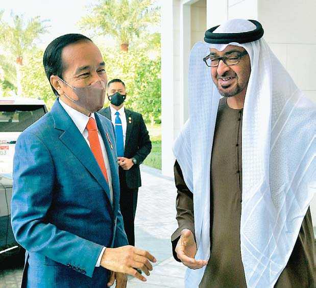 Presiden Jokowi Ajak Uni Emirat Arab Membangun Ibu Kota Baru