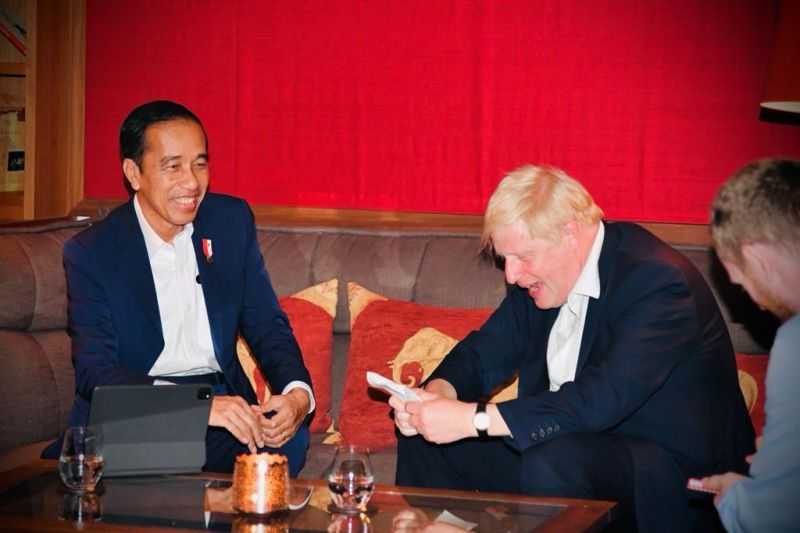 Presiden Jokowi dan PM Inggris Boris Johnson Sepakat Perkuat Kerja Sama Bidang Energi Baru Terbarukan