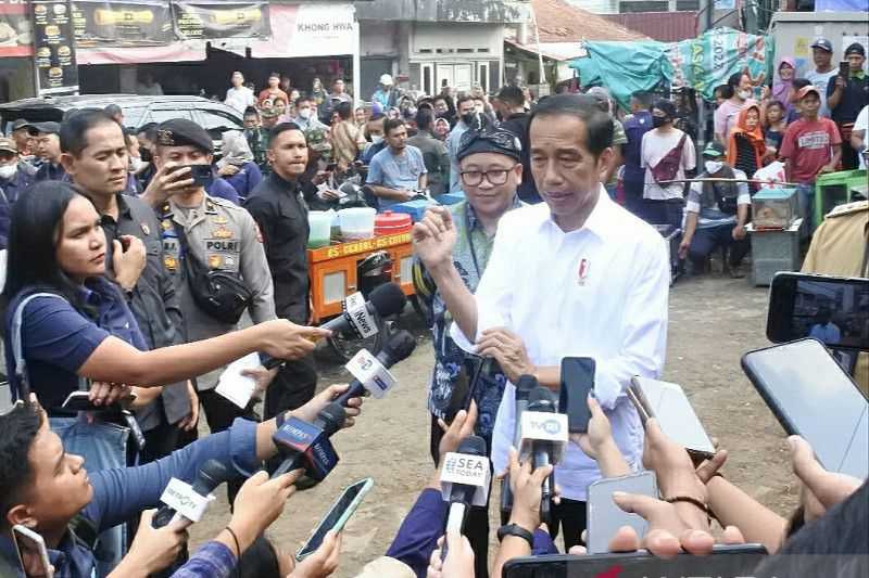 Presiden Jokowi Hormati Proses Hukum Terkait Pemeriksaan Mentan Syahrul Yasin Limpo oleh KPK