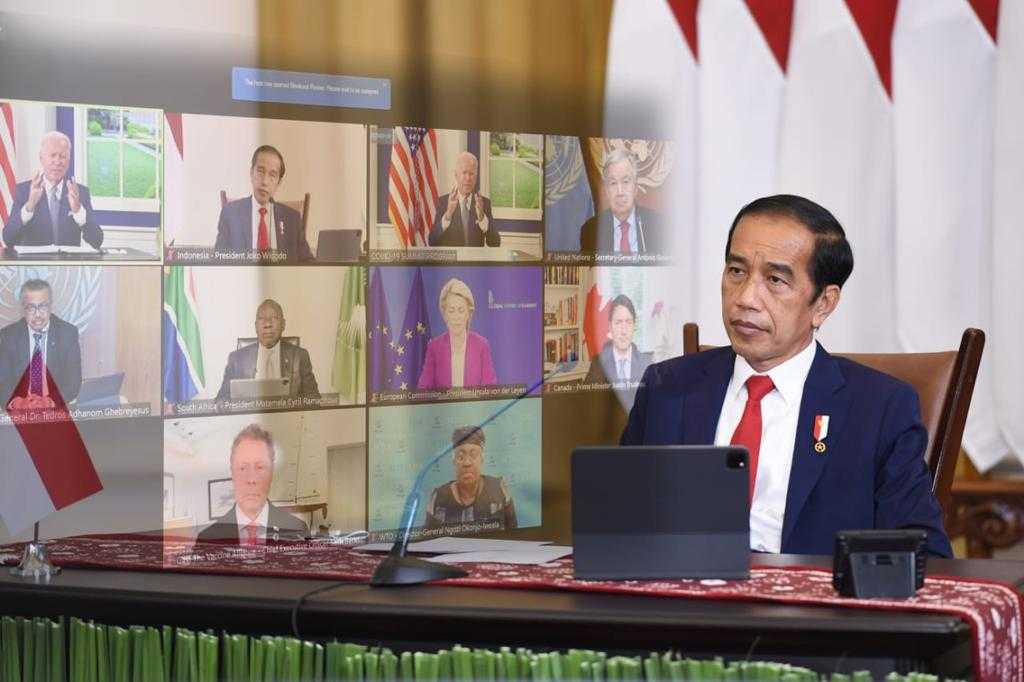 Presiden Jokowi Ingatkan Dunia Soal Sistem Ketahanan Kesehatan