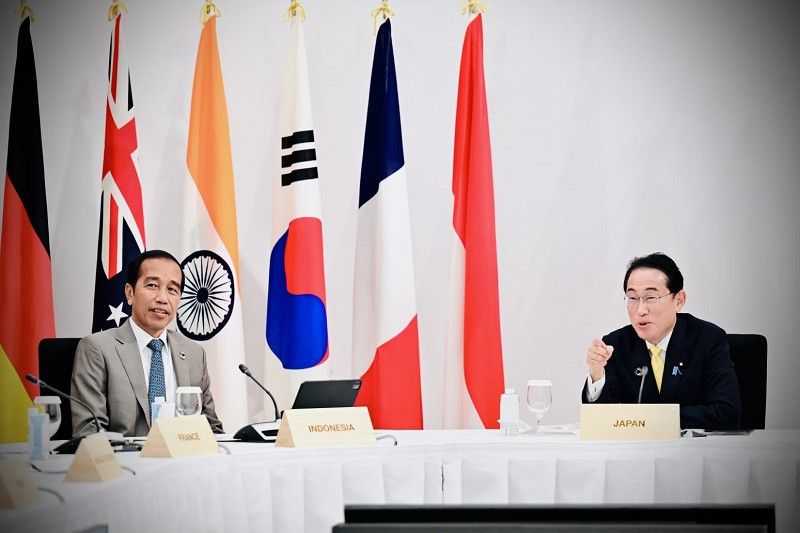 Presiden Jokowi Lakukan CEO Meeting dengan Perusahaan Besar  Jepang