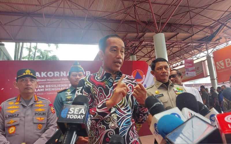 Presiden Jokowi Minta Pemda Anggarkan Dana Bersama, Terutama Daerah Rawan Bencana