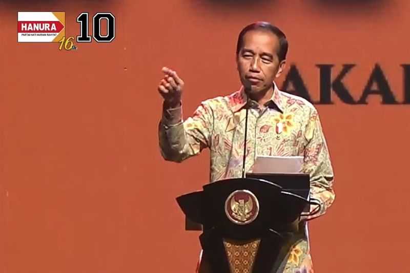 Presiden Jokowi Puji Partai Hanura karena Konsisten dalam Berkoalisi