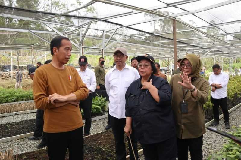 Presiden Jokowi: Pusat Pembibitan Dukung Konsep Green City IKN