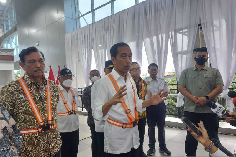 Presiden Jokowi Resmikan Revitalisasi Stasiun Manggarai Tahap I
