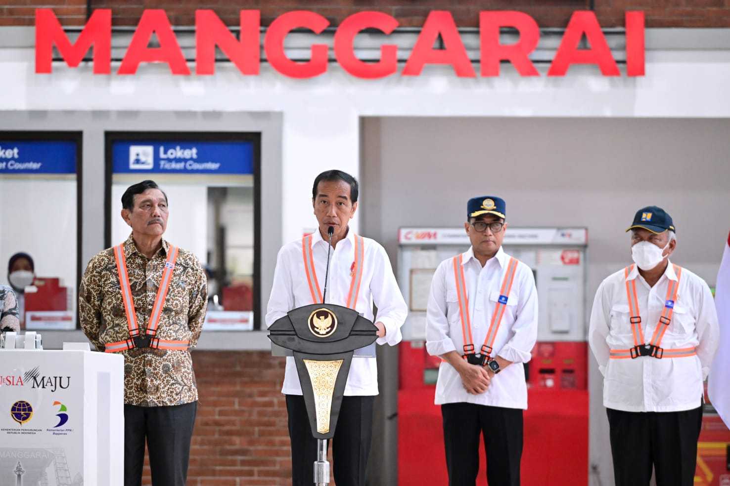 Presiden Jokowi: Revitalisasi Stasiun Manggarai Tuntas 2025