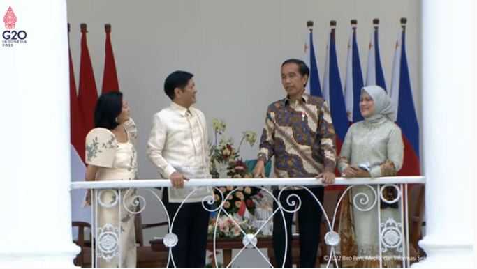 Presiden Jokowi Sambut Presiden Filipina Marcos Jr di Istana Bogor