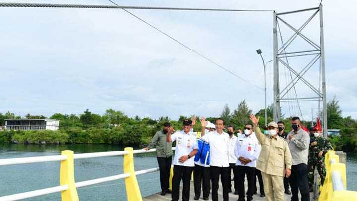 Presiden Jokowi Sebut Jembatan Wear Fair untuk Pemerataan