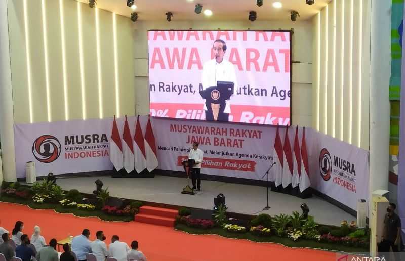 Presiden Jokowi Sebut Musyawarah Rakyat Merupakan Ruang Rakyat untuk Berdemokrasi