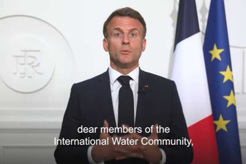 Presiden Macron Optimistis WWF di Bali Beri Solusi Masalah Air dan Mewujudkan Keamanan Air bagi Dunia