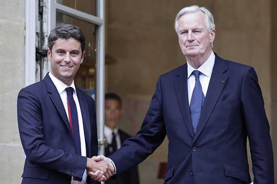 Presiden Macron Tunjuk Michel Barnier sebagai PM