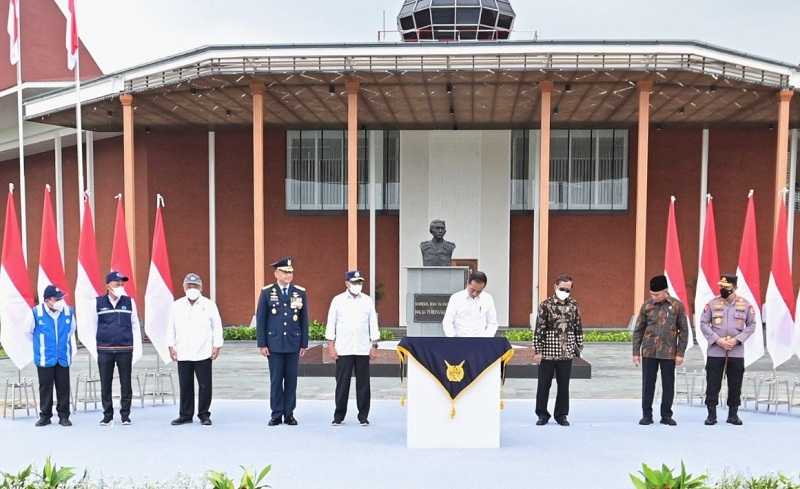 Presiden Resmikan Terminal VVIP Bandara Halim Perdanakusuma
