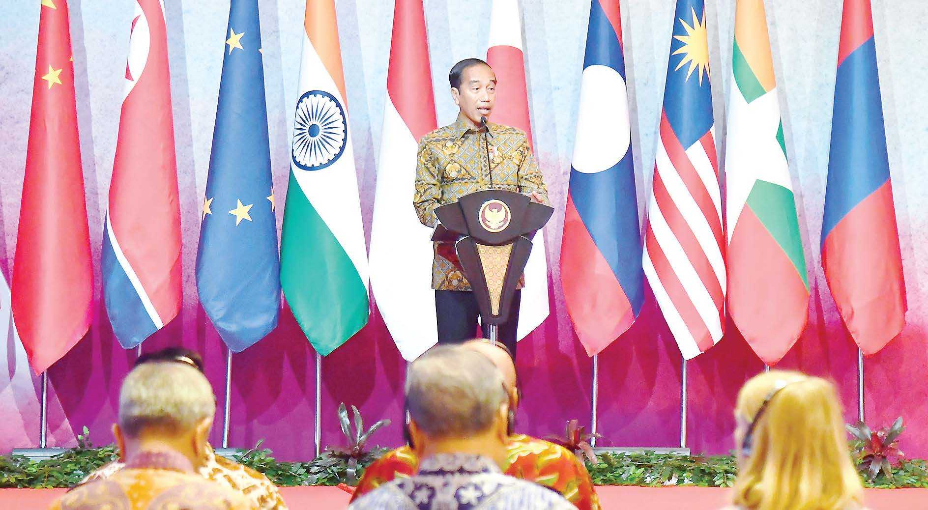 Presiden Tegaskan Asean Tidak Boleh Jadi Ajang Persaingan