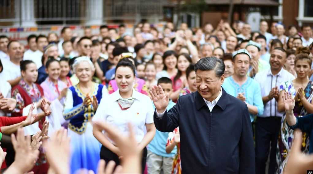 Presiden Xi Jinping Tiba-tiba Kunjungi Xinjiang Jelang Kongres Partai Komunis Tiongkok, Ada Apa?