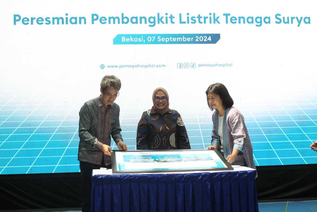 Primaya Hospital Meresmikan Pembangkit Listrik Tenaga Surya dengan Kapasitas Lebih dari 300 kWp Pertama dI JABODETABEK 3