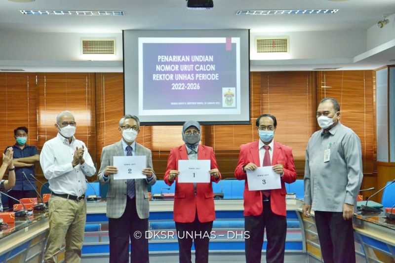 Prof Jamaluddin Jompa Terpilih Rektor Unhas Periode 2022-2026