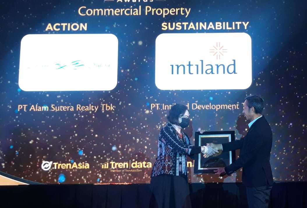 PT Intiland Development Tbk meraih Penghargaan Keberlanjutan 2