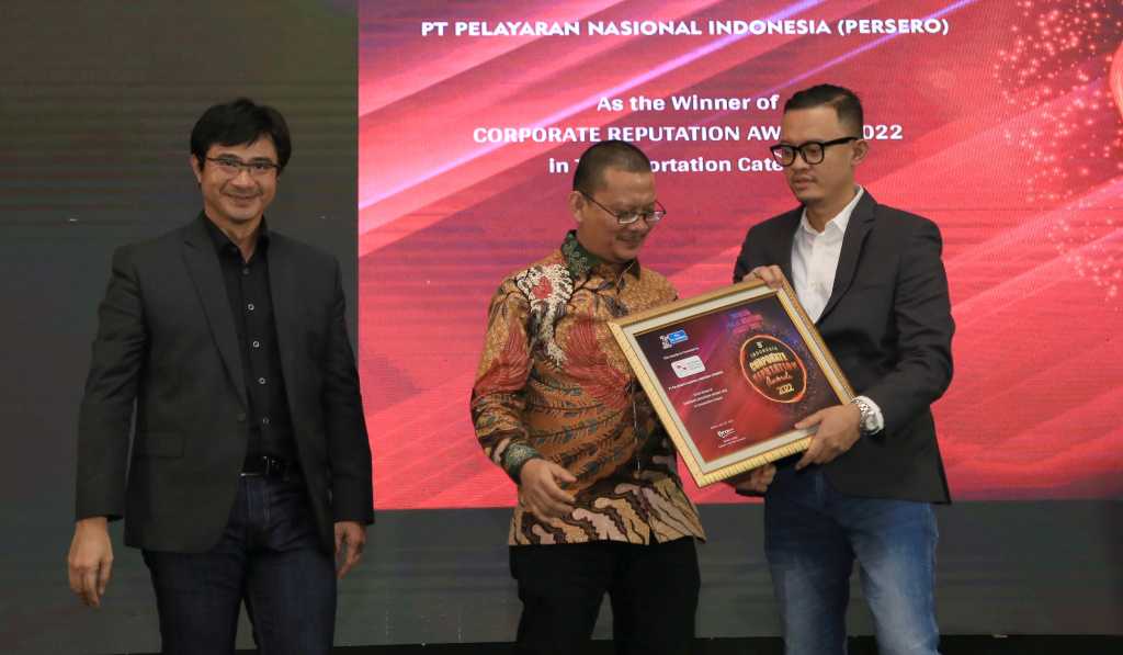 PT PELNI (Persero) terima penghargaan Corporate Reputation Awards 2022 2