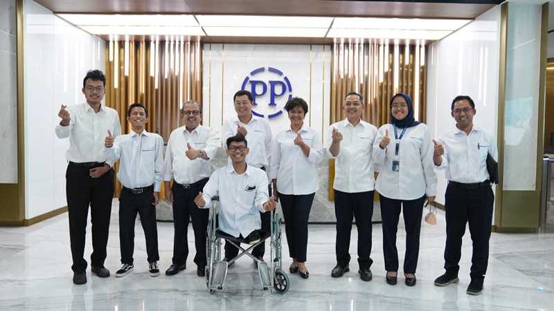 PTPP Berikan Kesempatan Bekerja Kepada Karyawan Difabel 2