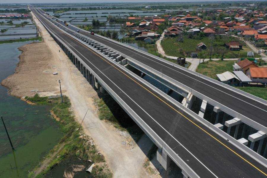 PTPP Fokus Penyelesaian Proyek Pembangunan Jalan Tol Semarang Demak