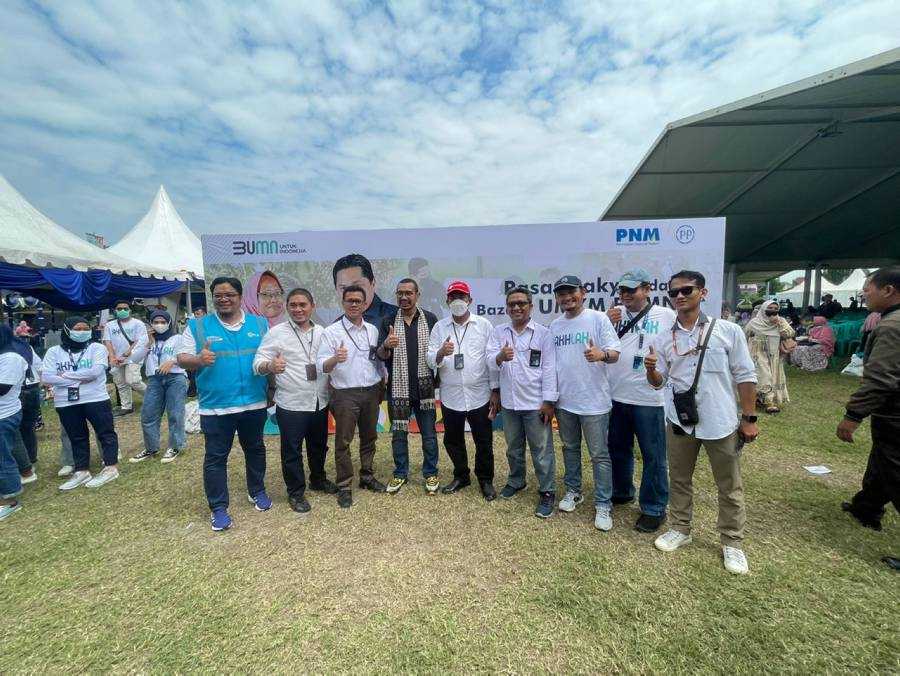PTPP Ramaikan Pasar Rakyat Bersama PNM dan Kementerian BUMN