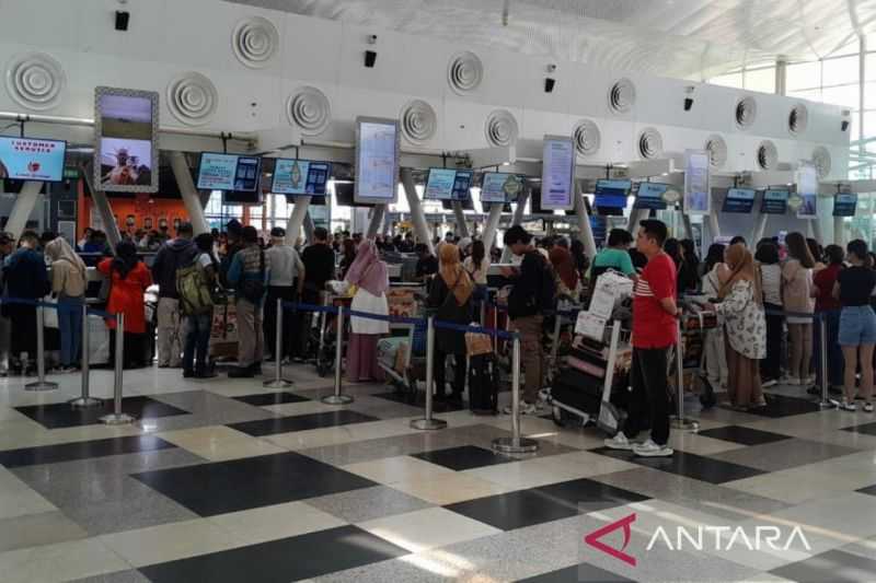 Puncak Arus Balik Pemudik di Bandara Kualanamu Diprediksi Minggu dan Senin