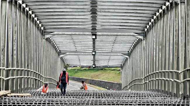 PUPR Bangun 3 Jembatan Ganda Urai Kepadatan Riau-Sumbar