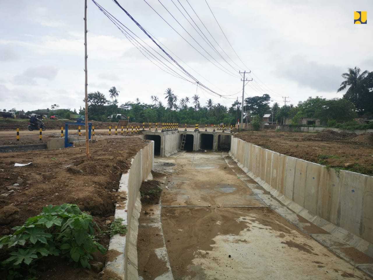 PUPR Bangun Saluran Pengendali Banjir KEK Mandalika